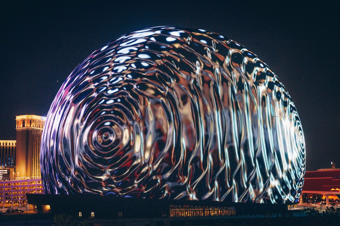 Worlds Largest Spherical Building Finally Lights Up With Mesmerizing