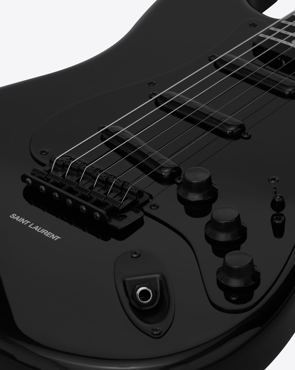 Saint Laurent X Fenders Stratocaster Guitars Strum A Stylish Chord