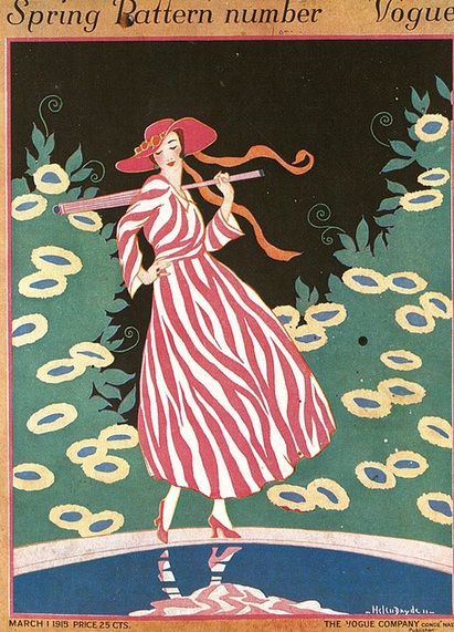 vintage vouge magazine cover