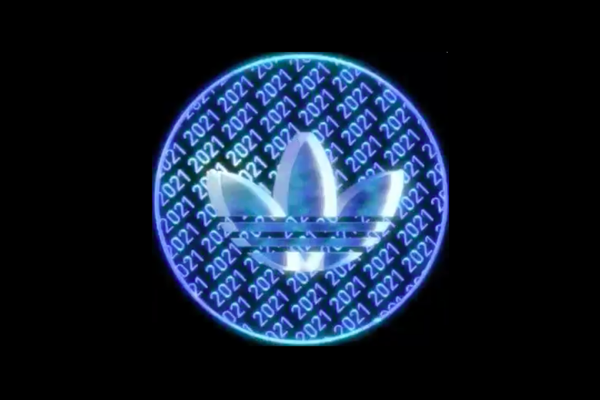 Adidas led cheap sign