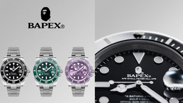 bapex watch rolex