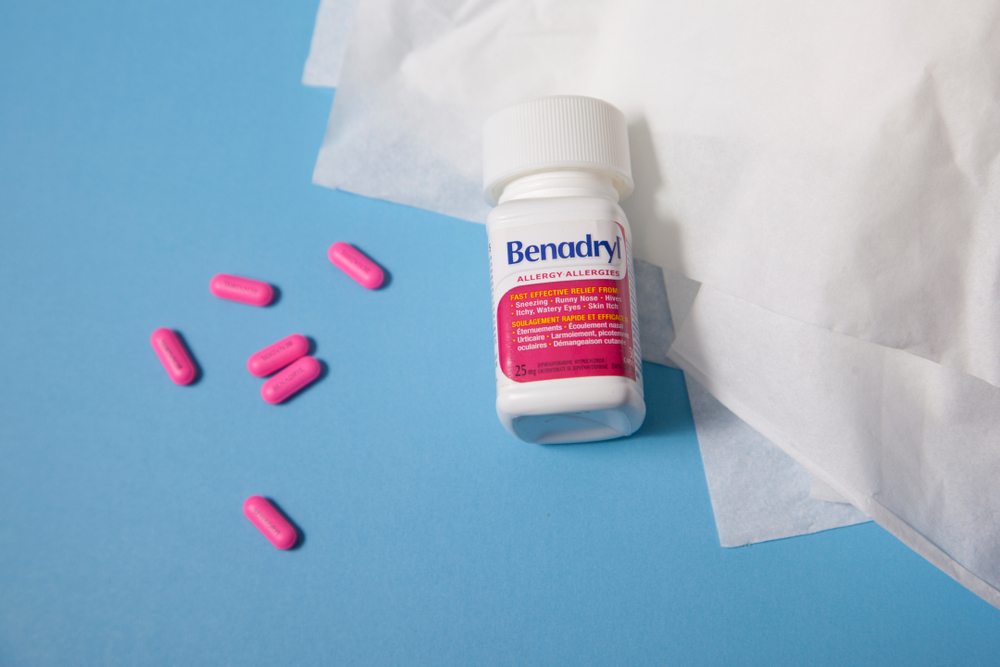 benadryl hallucination challenge