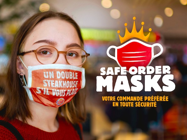 Download Burger King Personalizes Face Masks That Help You Place Your Order Designtaxi Com PSD Mockup Templates