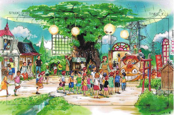 Ghibli Theme Park’s Latest Sketches Feature ‘My Neighbor Totoro ...