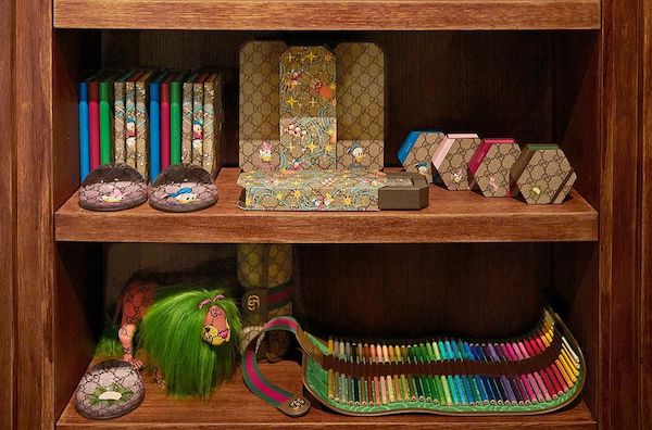 Gucci has opened a stationery store in Milan