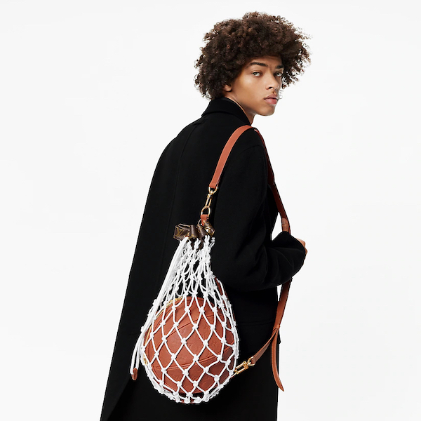 Louis Vuitton Runway NBA Basketball and Net Bag 562lvs614 at