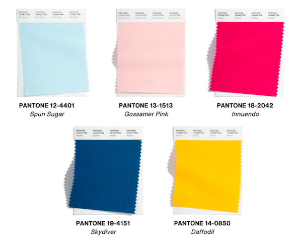 Pantone Unveils Fashion Color Trend Report for NYFW Spring 2022