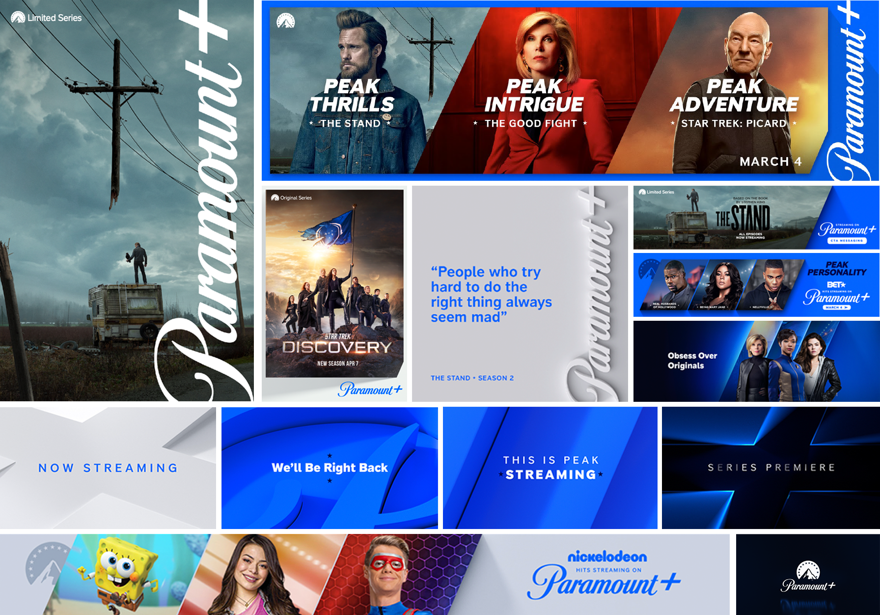Paramount Paramount Rescales Its Mountain To Create Logo For Streaming Service ...