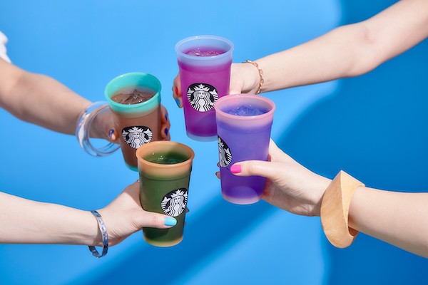 Starbucks Creates Color-Changing Rainbow Cups To Embrace Diversity In