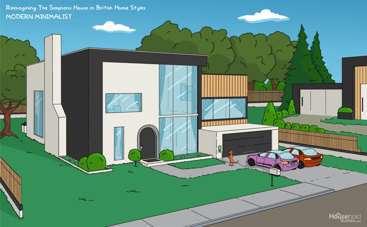 ‘The Simpsons’ House Gets Dreamed Up As Architecture In Historical