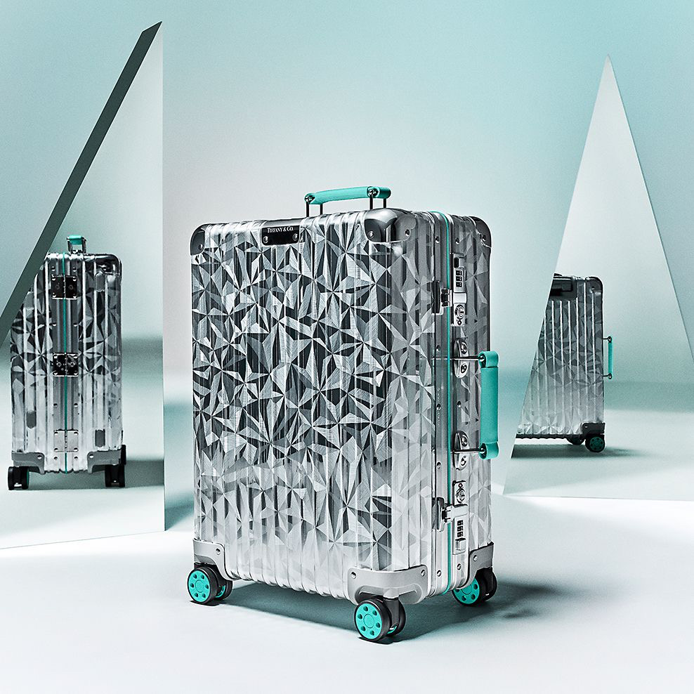 Rimowa x Tiffany & Co Bring Dazzle To The Airport With ‘Rock-Cut ...