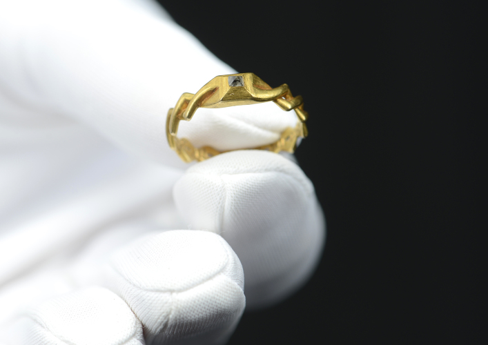 Medieval Wedding Ring Unearthed By Man With A Metal Detector