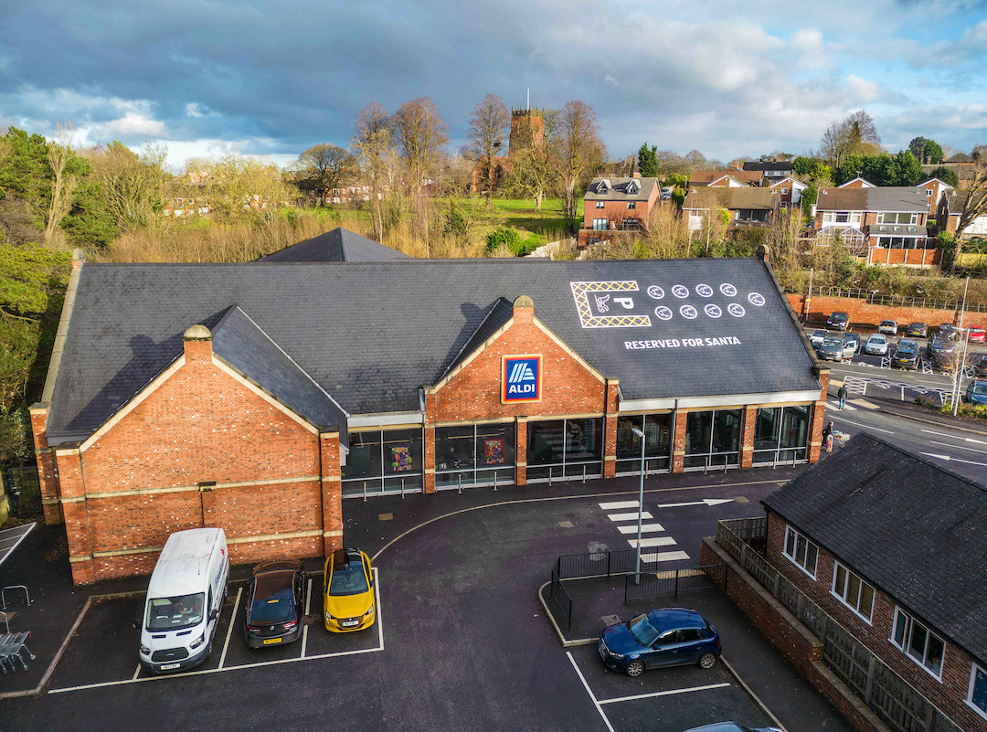 Aldi Allocates Parking Space For Santa Claus And His Reindeer