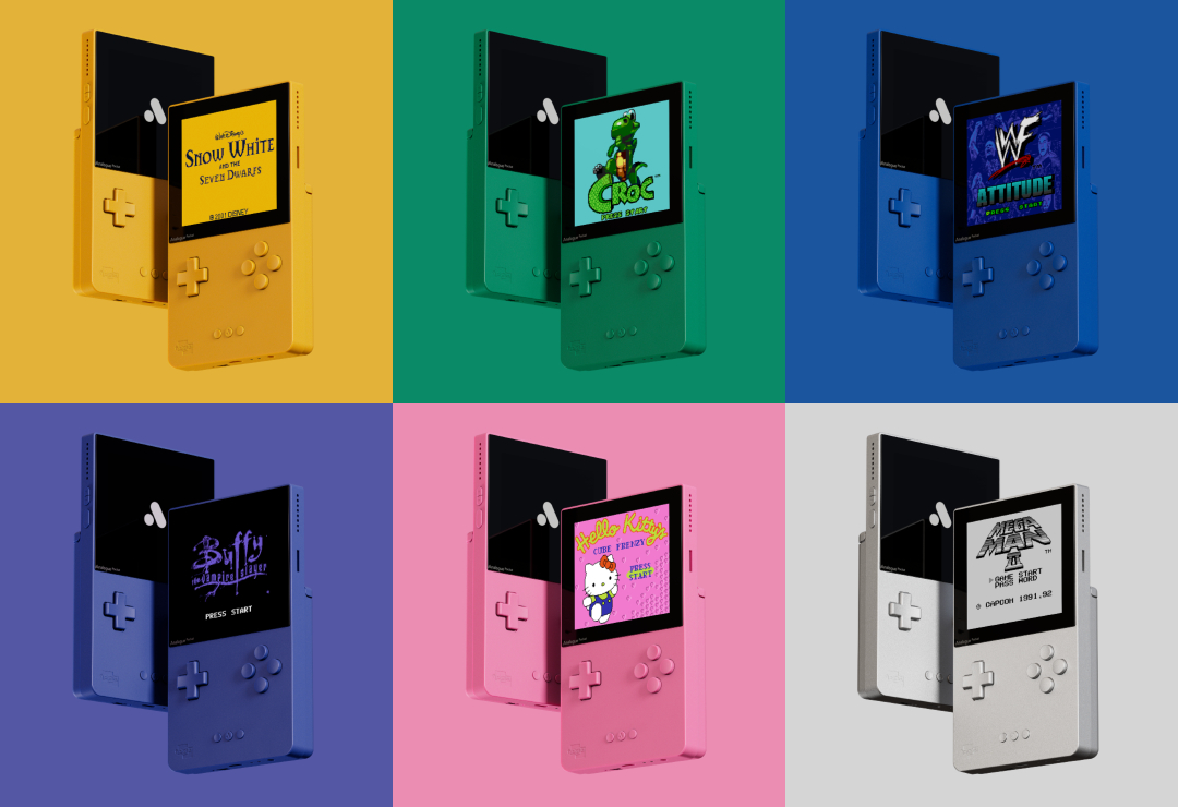 Modern Day Game Boy Is Now Splashed In A Rainbow Of Nintendo s 