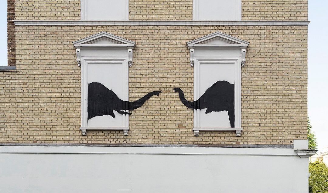 Banksy’s London Zoo? The Artist Brings In Elephants A Day After Goat ...