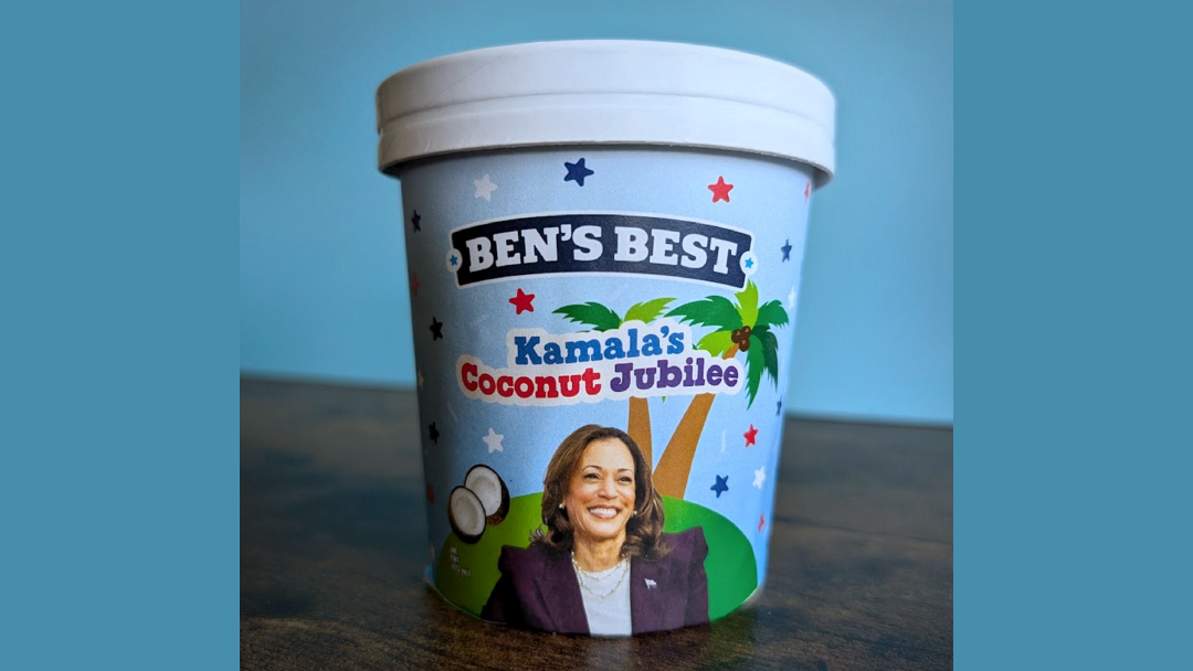 Ben & Jerry’s Creators Roll Out Kamala HarrisInspired Ice Cream Flavor