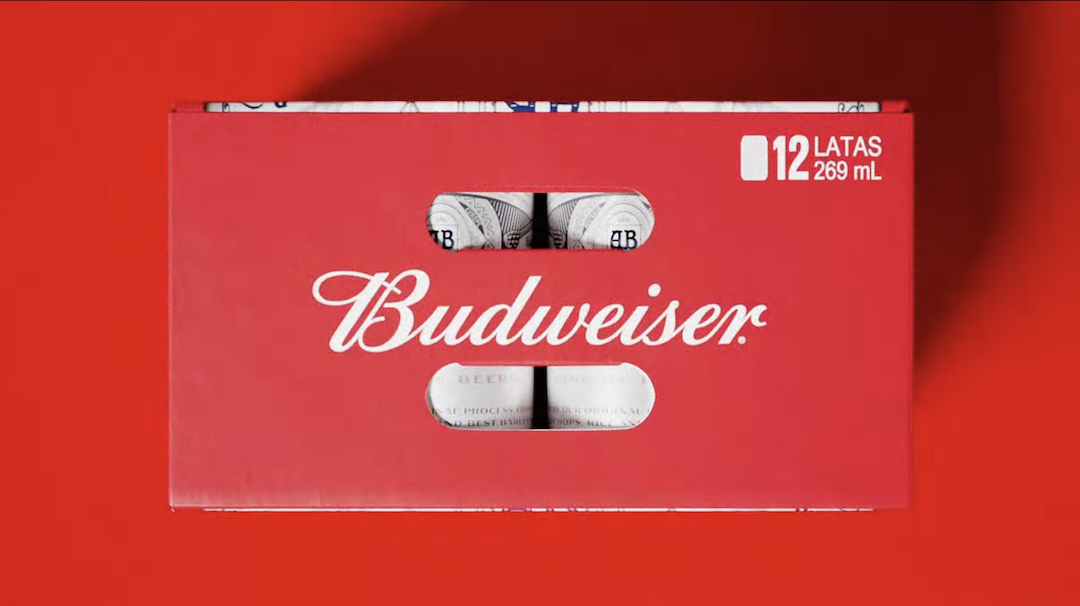Budweiser oculta revista de música en envases de cerveza