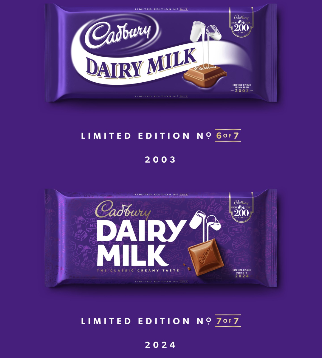 Cadbury Honors 200th Anniversary With Chocolate Wrappers Milked From ...