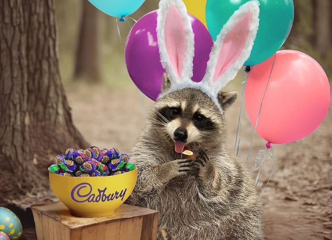 Cadbury-Easter-Bunny-2024-Louie-The-Racc