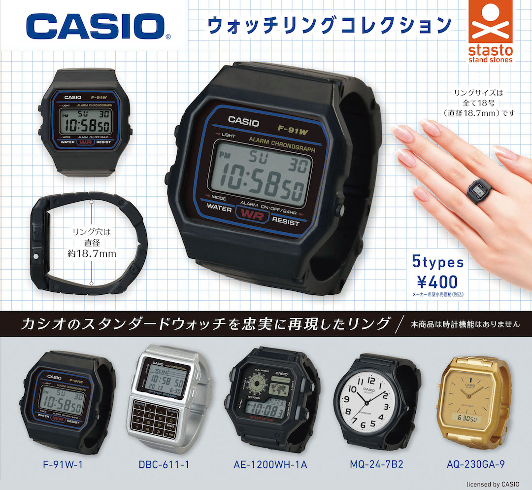 Casio’s Classic Watches Tick The Right Boxes As FunSized Rings
