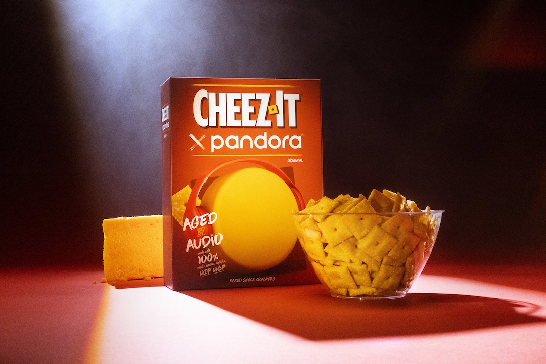 Cheez-It & Pandora Team Up To Sonically Age Cheese With Hip-Hop Tracks #hiphop