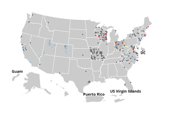 CDC Introduces Water-Tracking Map To Chart Spread Of COVID-19 From Pee ...