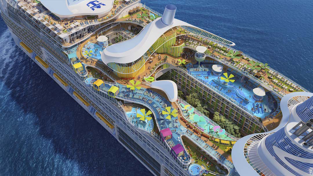 World’s Largest Cruise Ship—Setting Sail In 2024—Will Have Drop Slide 