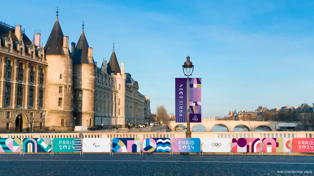 París 2024 lanza pictogramas e identidad visual