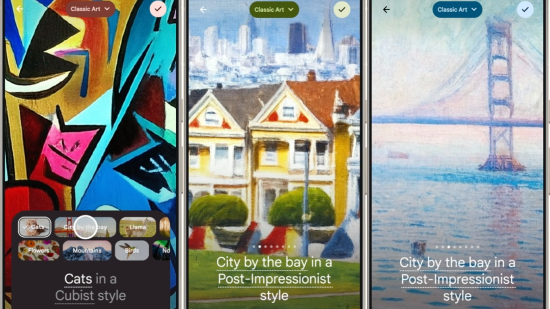 Android Can Craft Your Texts & Generate Wallpapers On Demand With AI - DesignTAXI.com