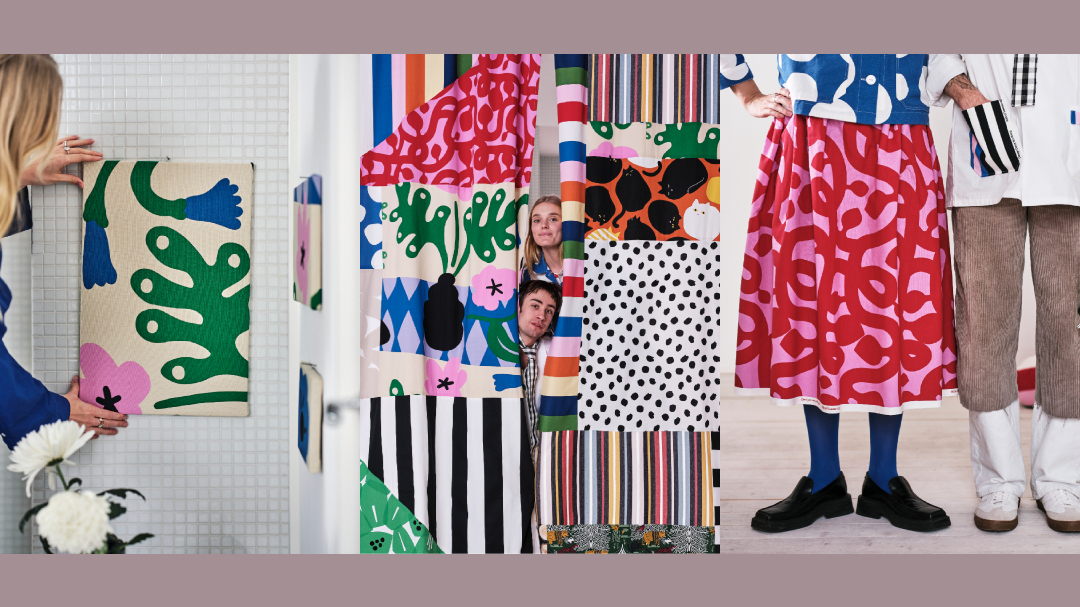 IKEA Swaps Out Furniture For Fabrics With Vibrant Line That’s Sew ...