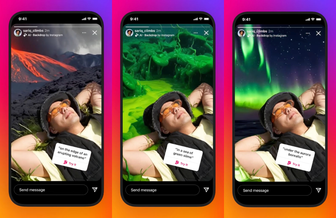 Instagram launches ai background editor to replace drab backdrops in a