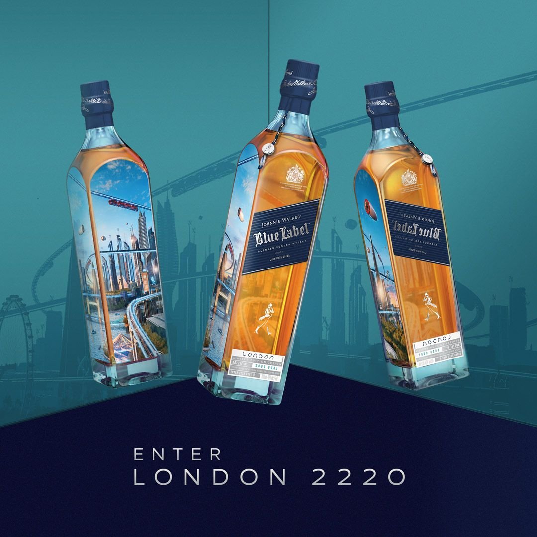 Johnnie Walker Debuts Whiskies Imagining Cities 200 Years Into The