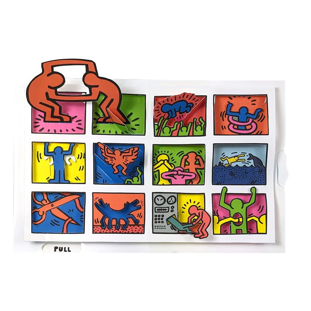 Official Keith Haring Pop-Up Book Lets You Enjoy His Art In New Eye ...