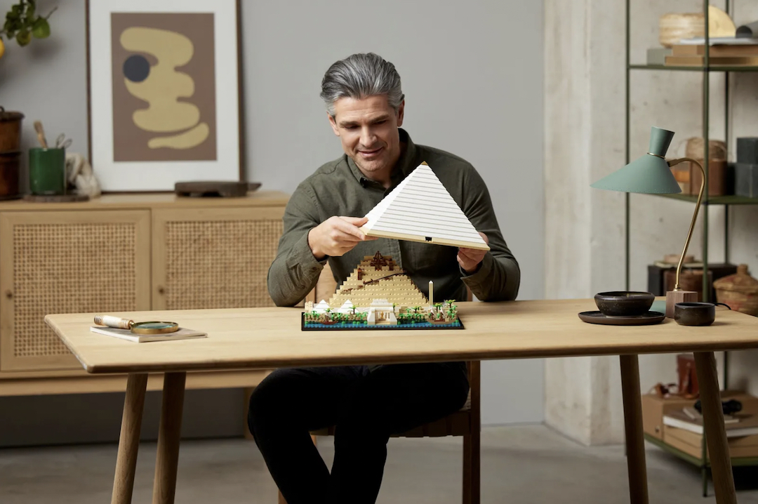 LEGO’s Great Pyramid Of Giza Set Lets You Uncover A Hidden Construction System