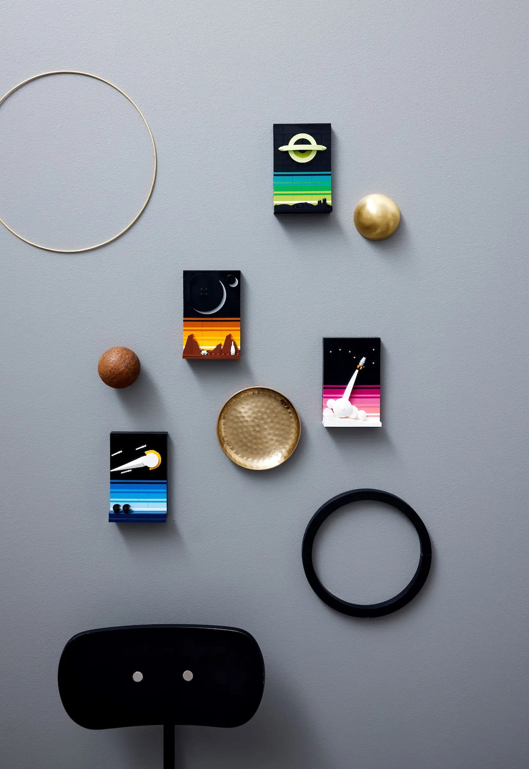 LEGO Brings Buildable 3D Postcards Inspired By 80s SciFi Themes In