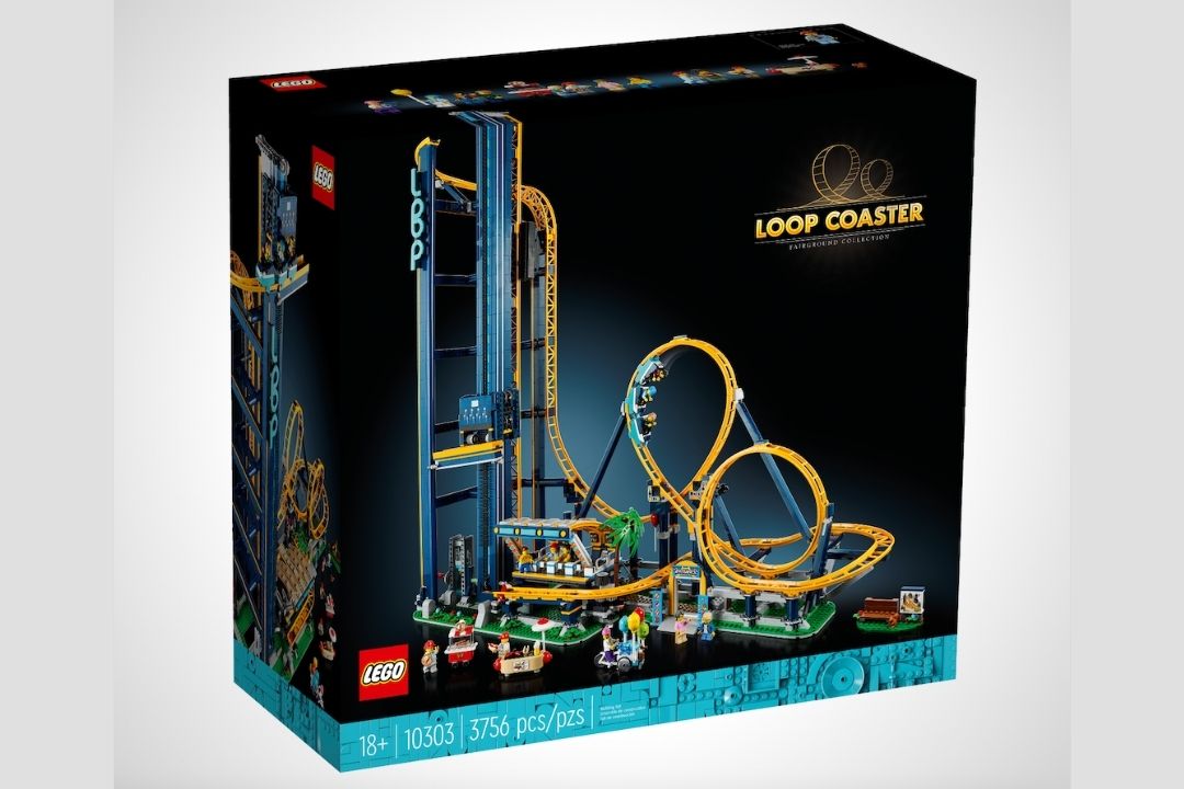 LEGO Unveils Piece Roller Coaster Set With Full Loops A Crazy Tower Drop DesignTAXI Com