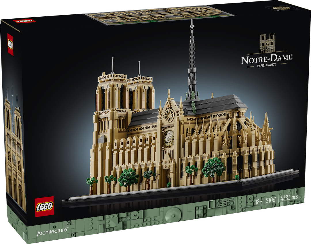 LEGO Says ‘Oui’ To History With Intricate ‘Mona Lisa’ & Notre Dame Sets