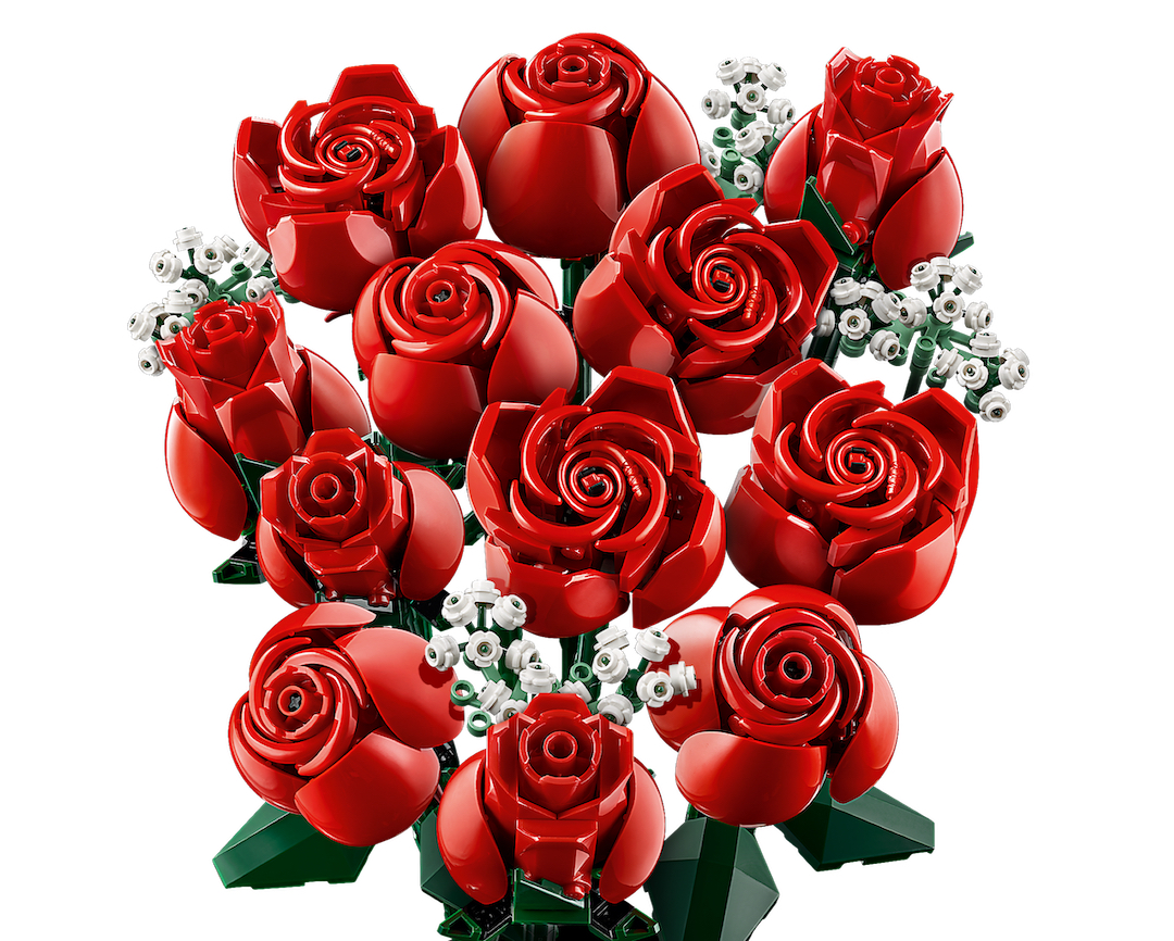 LEGO Debuts Rose Bouquet To Plant Sprigs Of Eternal Romance This ...