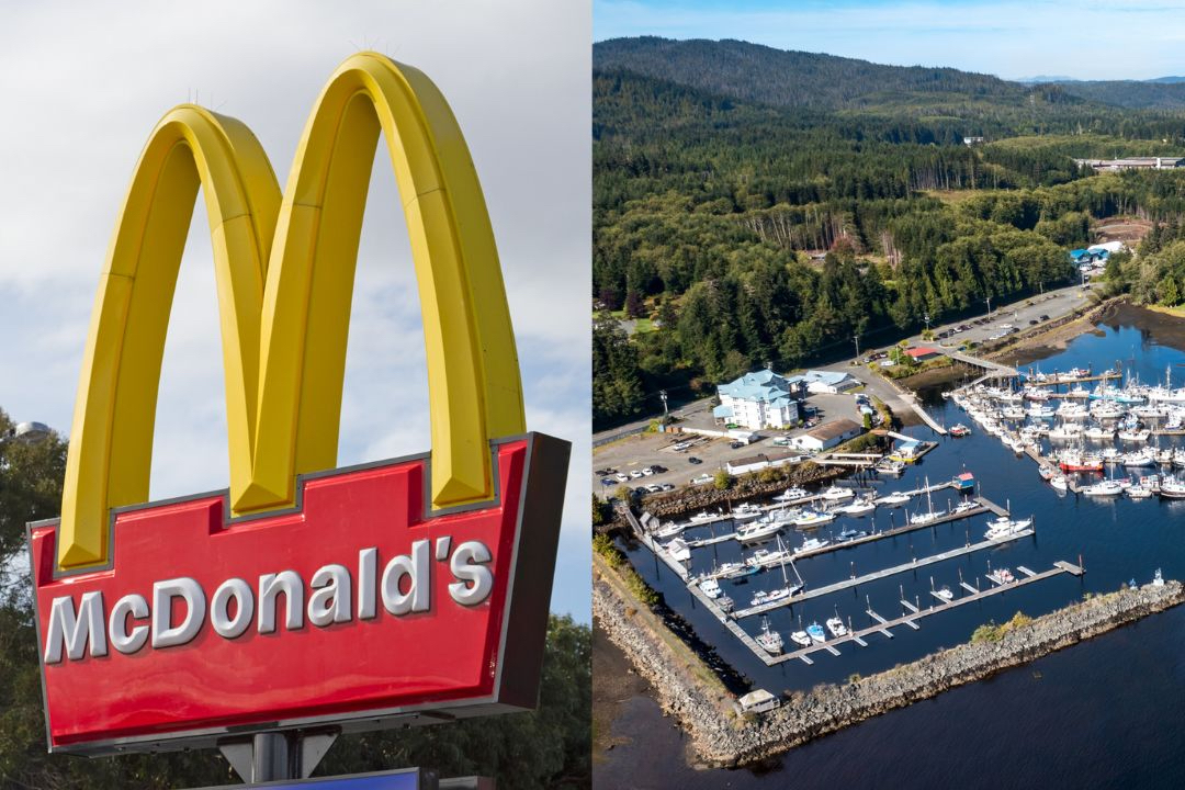 Scenic Port Hardy To First McDonald’s Outlet … But With No