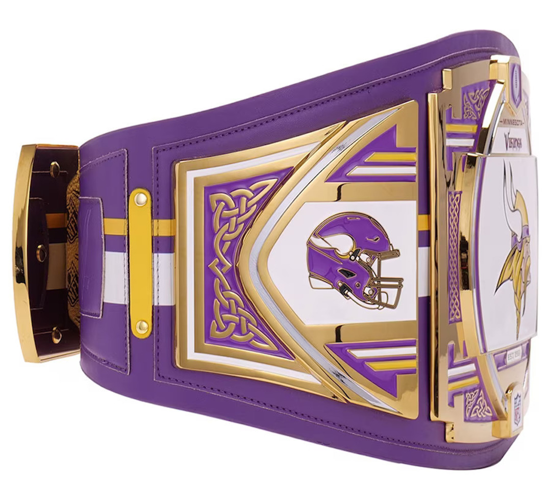WWE & NFL Team Up On First-Ever Legacy Belts To Champion Your Team ...