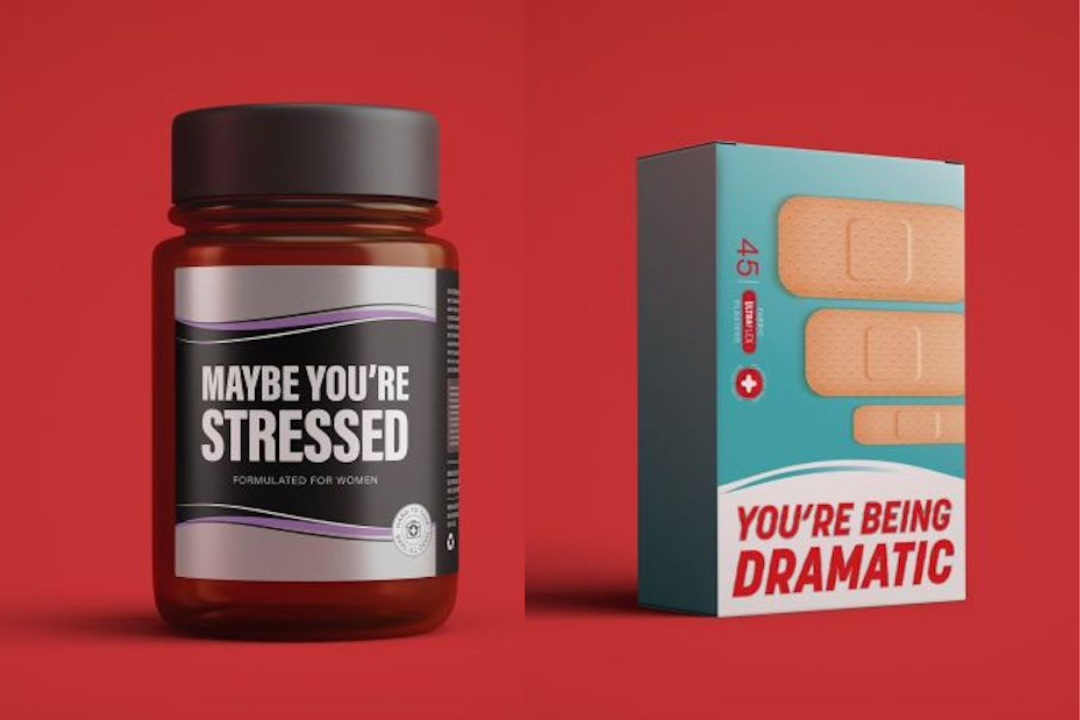 Pain Relief Brand Creates Series Of Fake Products To Highlight Gender