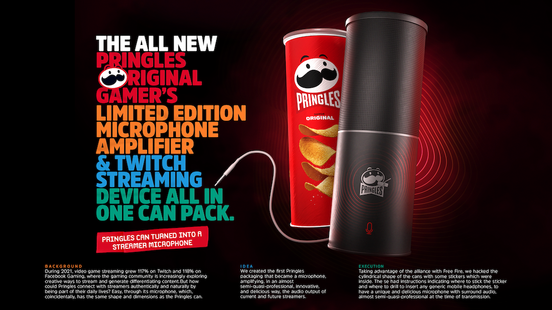 Pringles Transforms Its Iconic Can Into All-In-One Microphone ...