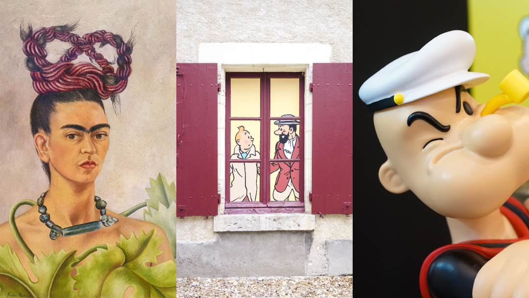 Art, Films & Books Entering The Public Domain In 2025—From Frida Kahlo To Popeye