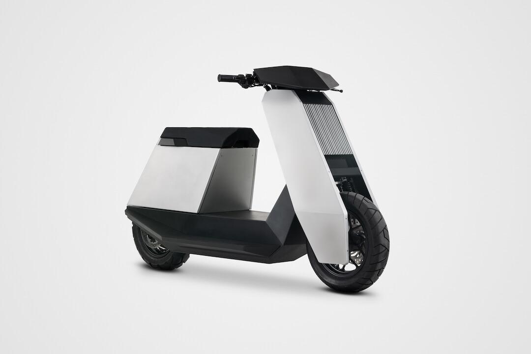 Electric Scooter Resembling Tesla Cybertruck Cruises Dense Cities Like ...