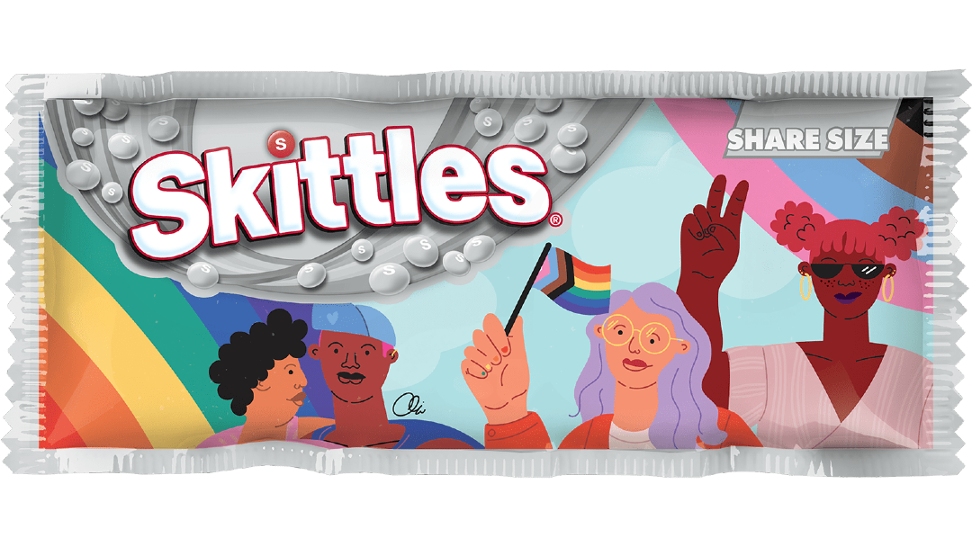 Skittles Commissions LGBTQ+ Artists To Design Its Pride Packaging For