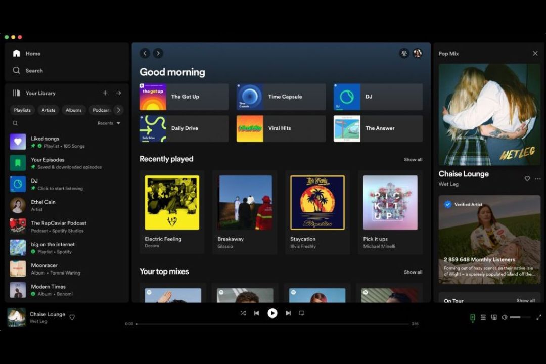 Spotify Refreshes Its Desktop App With Updated Library, ‘Now Playing ...