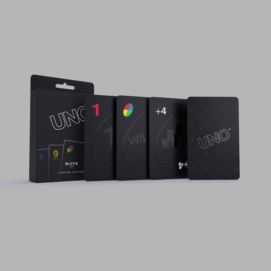 UNO Reaches Into Your Black, Grownup Heart With Matte Blvck Cards ...