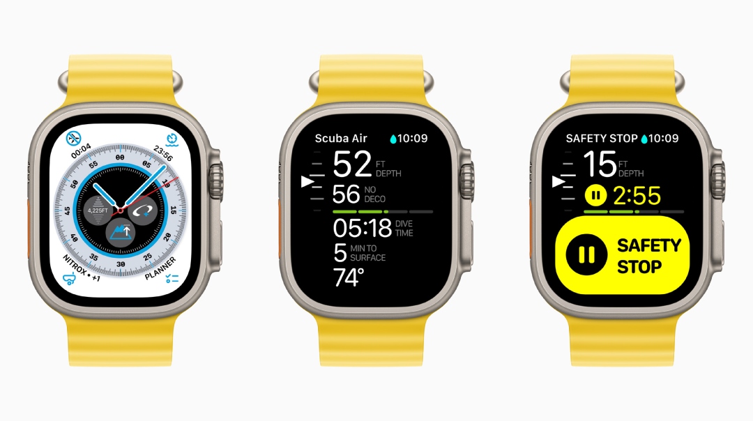 Apple Takes Divers Deeper Underwater With Oceanic+ App On The Watch Ultra