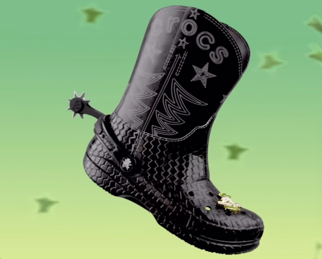 Crocs Classic Cowboy Boots (with spurs!) are real and you can buy