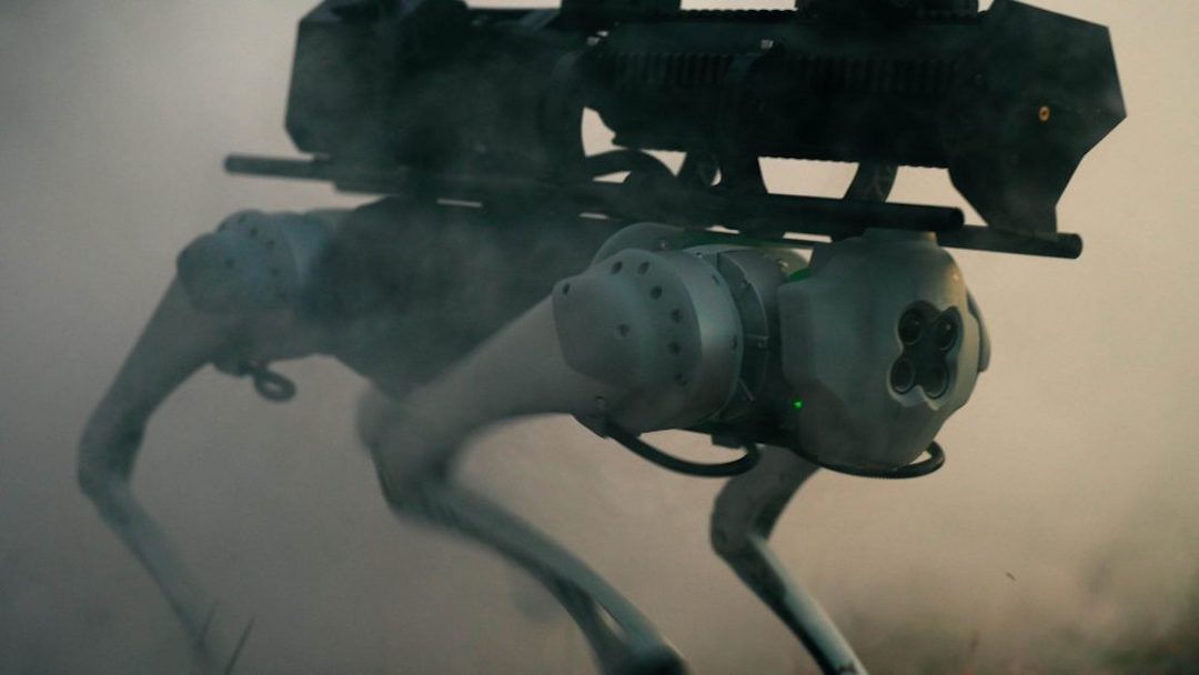 Flame-Throwing Robot Dog Can Stream Fire From Over 30 Feet - DesignTAXI.com